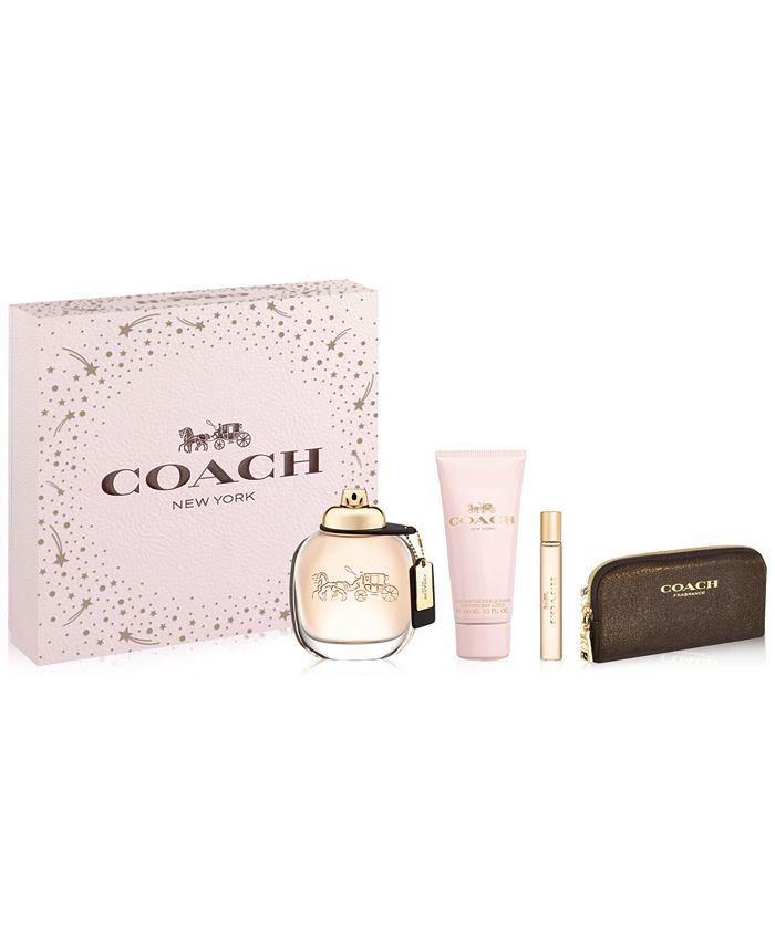 Coach Eau de Parfum 4-Piece Gift Set, Womens