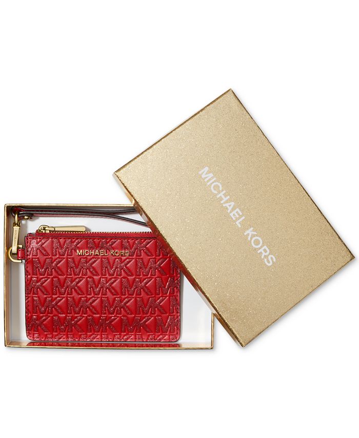 Michael Kors Signature Jet Set Small Coin Purse Gift Box & Reviews -  Handbags & Accessories - Macy's