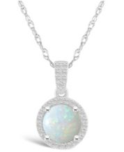 Opal necklace macys sale