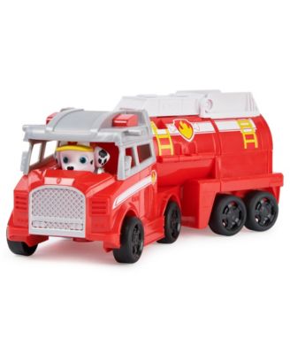 PAW Patrol Big Truck Pup's Marshall Transforming Toy Trucks with Collectible Action Figure