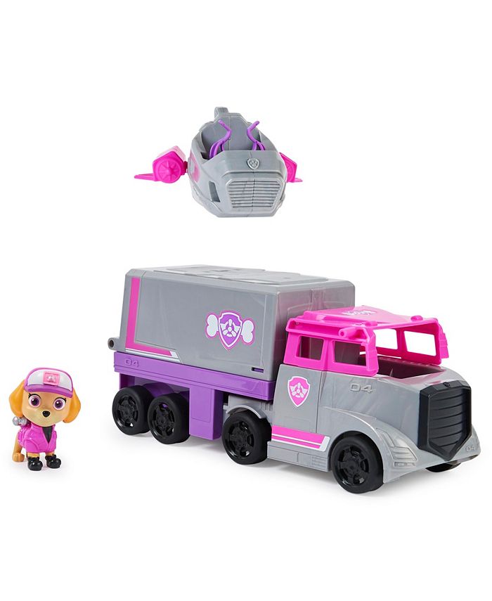 Paw Patrol, Big Truck Pup's Rubble Transforming Toy Trucks with Collectible  Action Figure, Kids Toys for Ages 3 and up