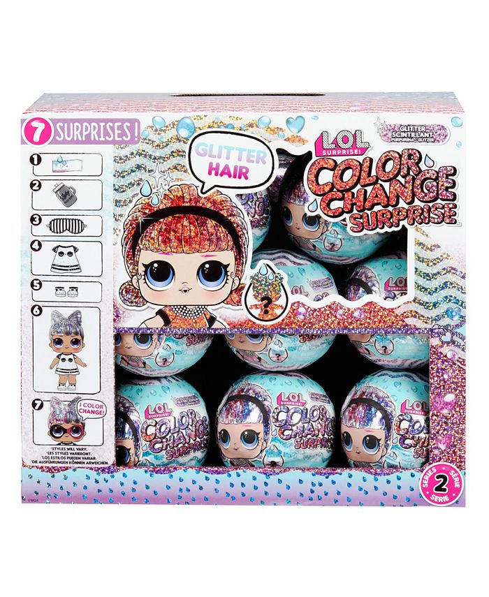 LOL Surprise! Glitter Color Change Doll - Macy's