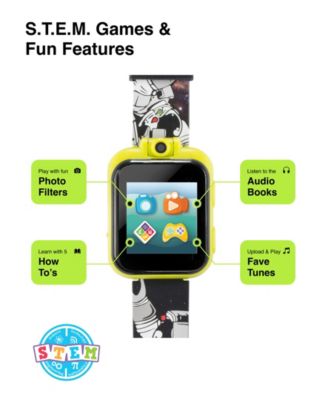 Playzoom 2 Kids Black Silicone Strap Smartwatch 42mm