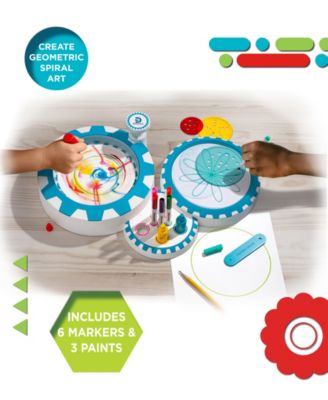 Spiral and Spin Art Station-Set includes - Spin Station