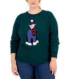 Plus Size Polar Bear Sweater