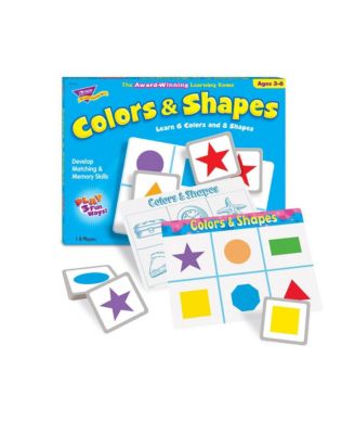 Trend Enterprises Trend Colors and Shapes Match Me Game