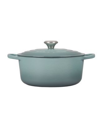 Signature Enameled Cast Iron 5.5-Quart Round Dutch Oven