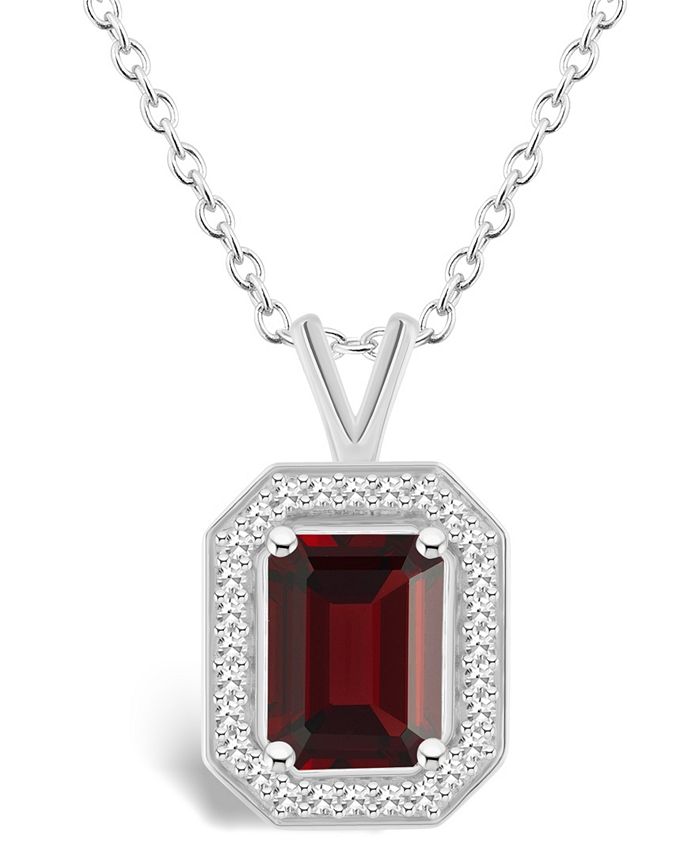 Macys ruby hot sale necklace