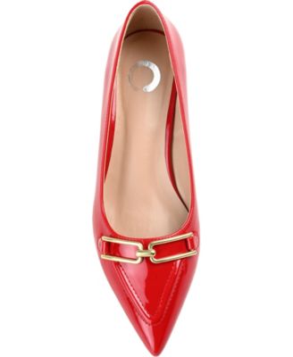Women's Rumi Pointed Toe Kitten Heel Pumps