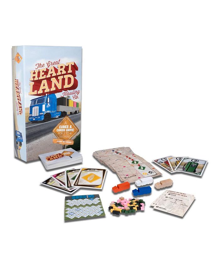 Greater Than Games The Great Heartland Hauling Co Truck Driving Board