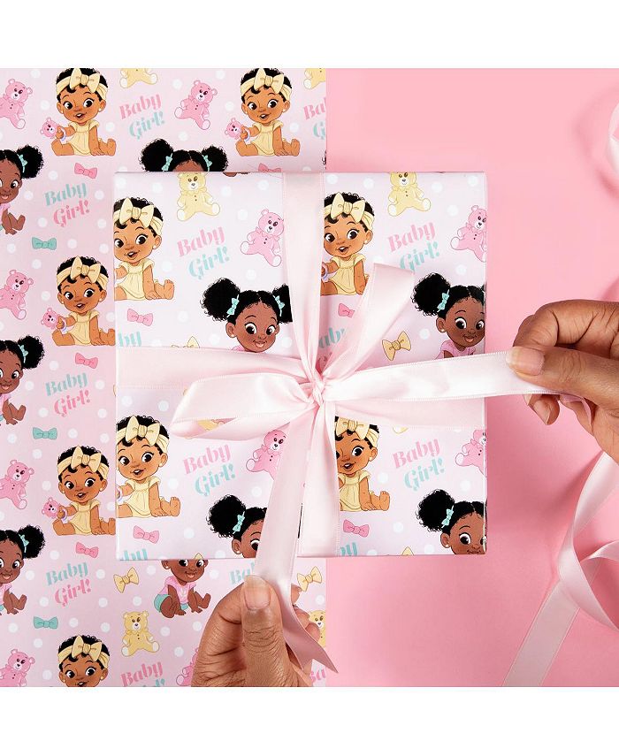 Greentop Gifts Oh Baby, It's a Girl! Gift Wrap Macy's