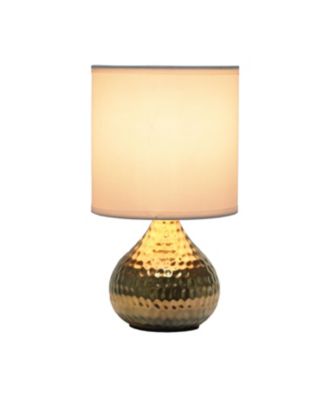 Hammered Drip Mini Table Lamp