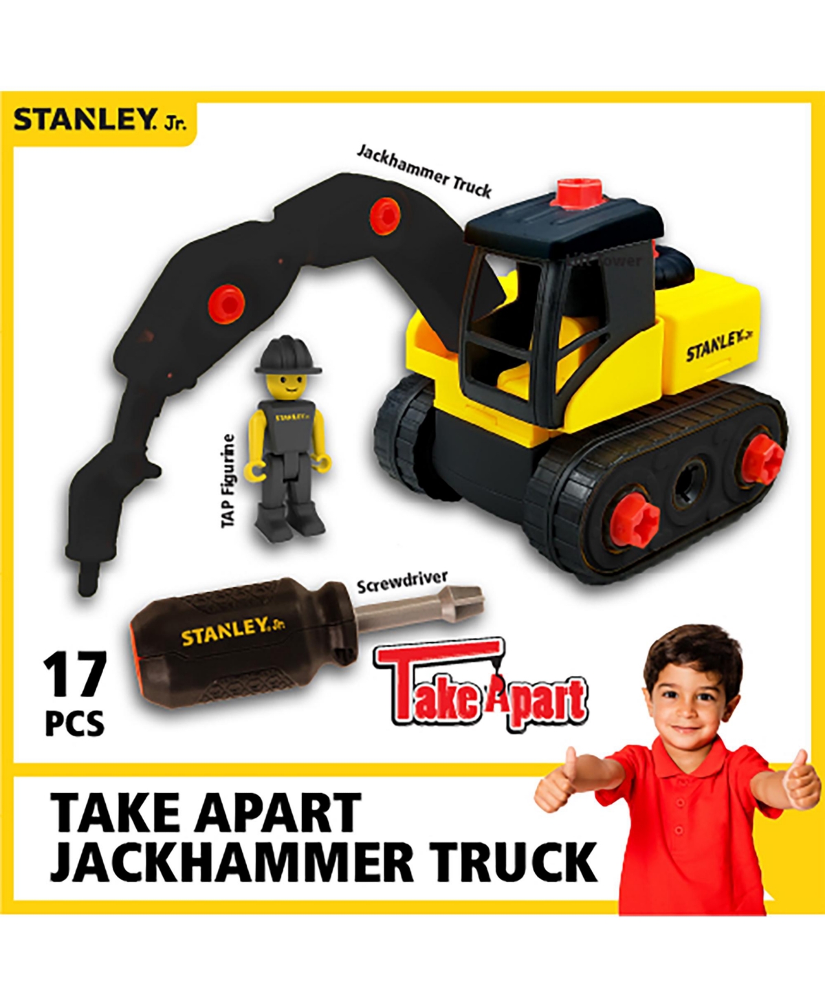 Shop Stanley Jr. Take Apart Classic Toy Jackhammer In Multi