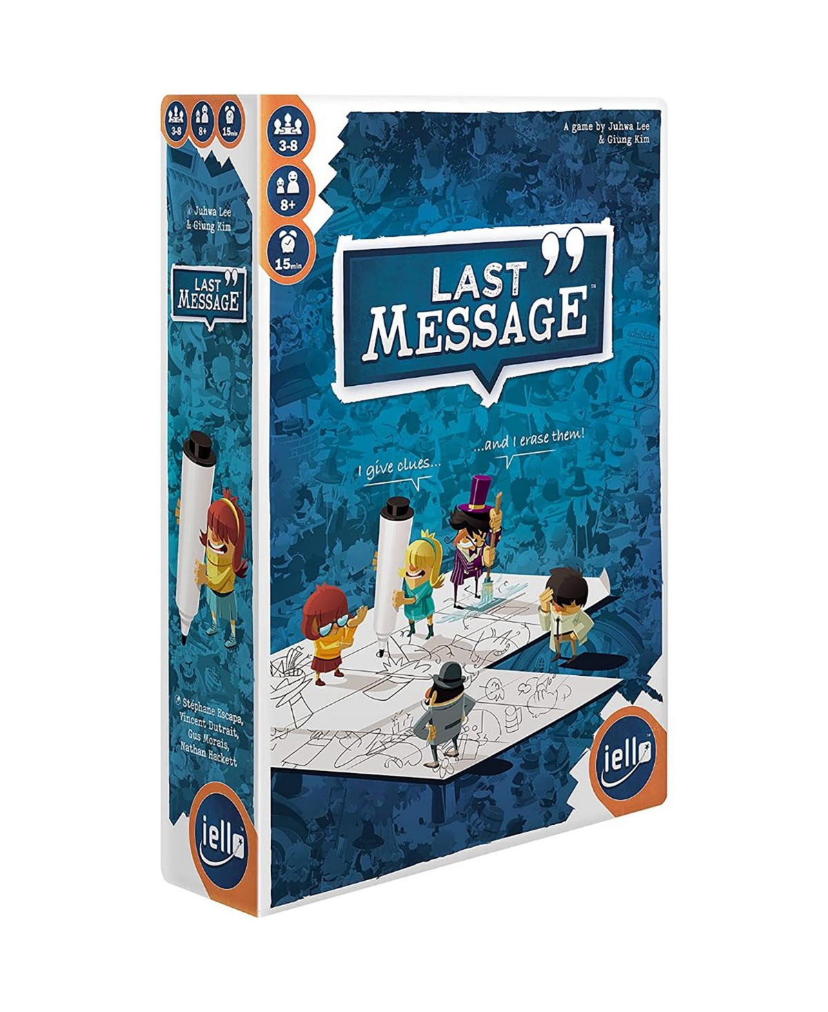 Iello Last Message  Memory Deduction Game Family In Multi