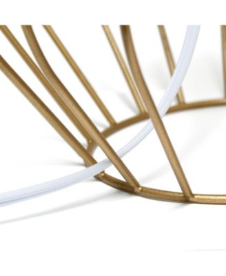 Geometrically Wired Table Lamp