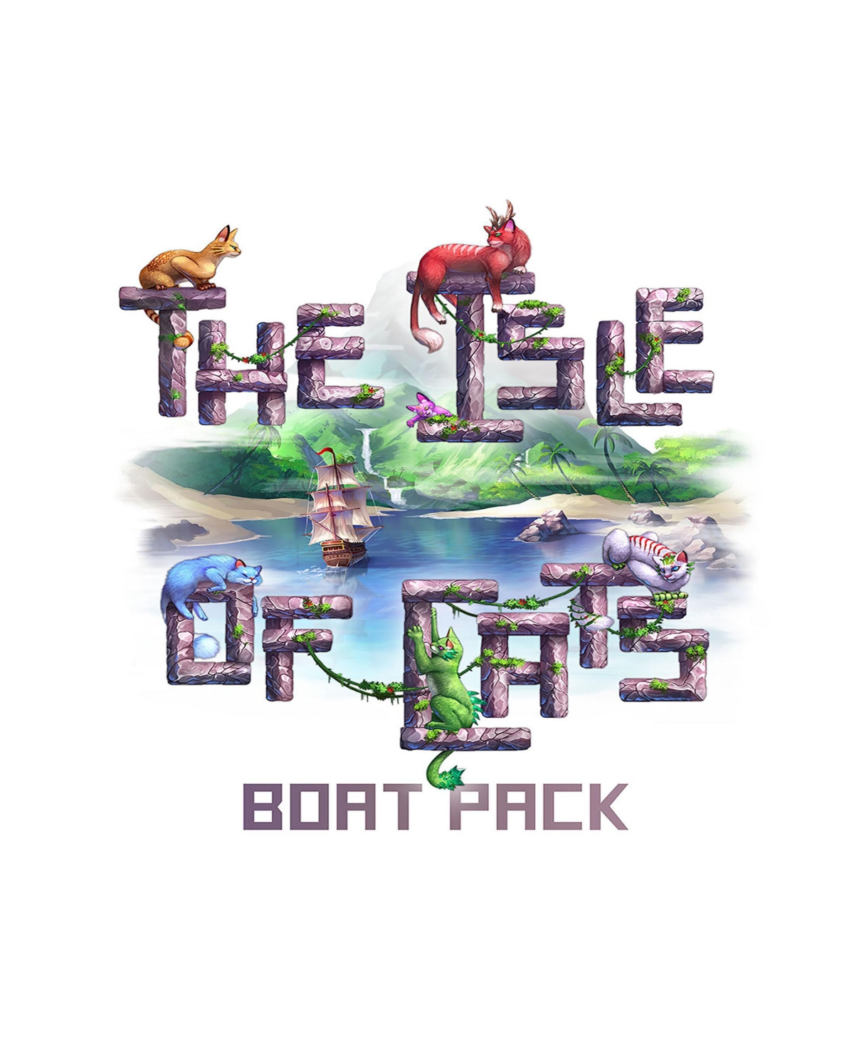 Gts Distribution The Isle of Cats Boat Pack Expansion Boardgame