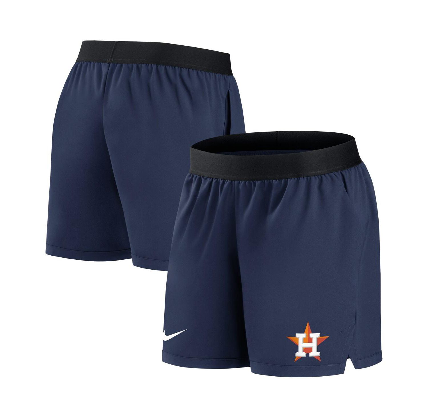 Women's Navy Houston Astros Authentic Collection Flex Vent Max Performance Shorts
