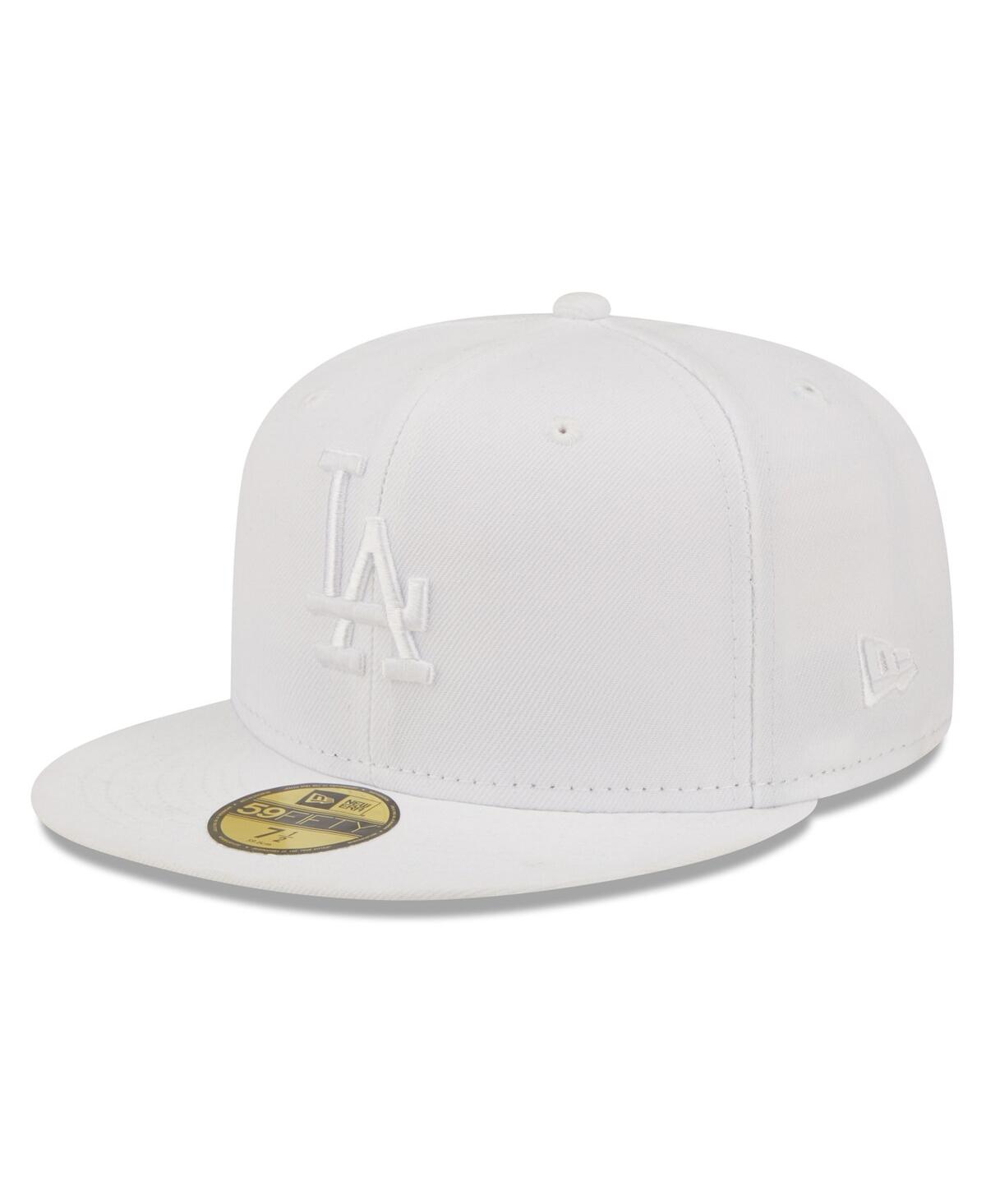 Men's New Era Los Angeles Dodgerson59FIFTY Fitted Hat - White