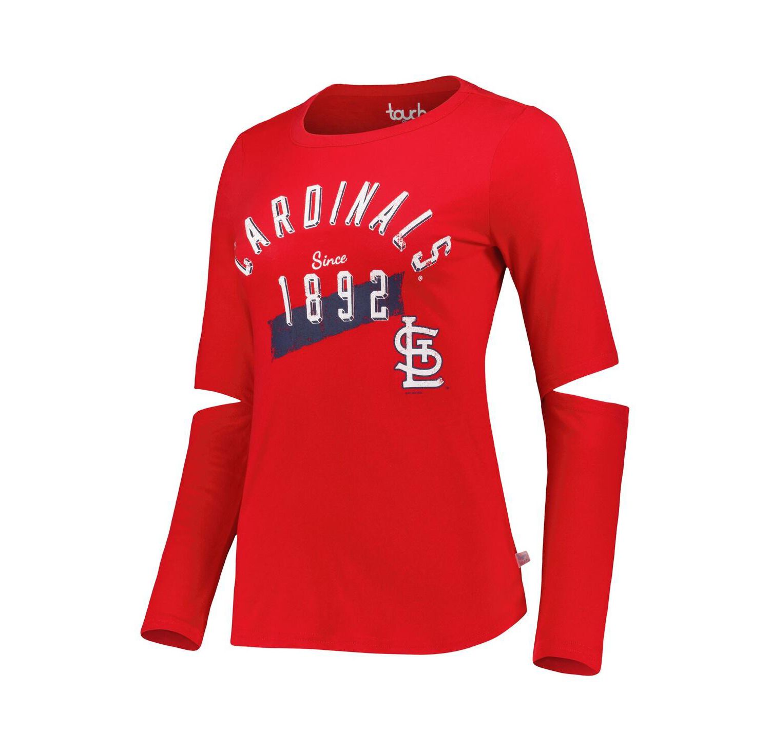 Women's Red St. Louis Cardinals Formation Long Sleeve T-shirt