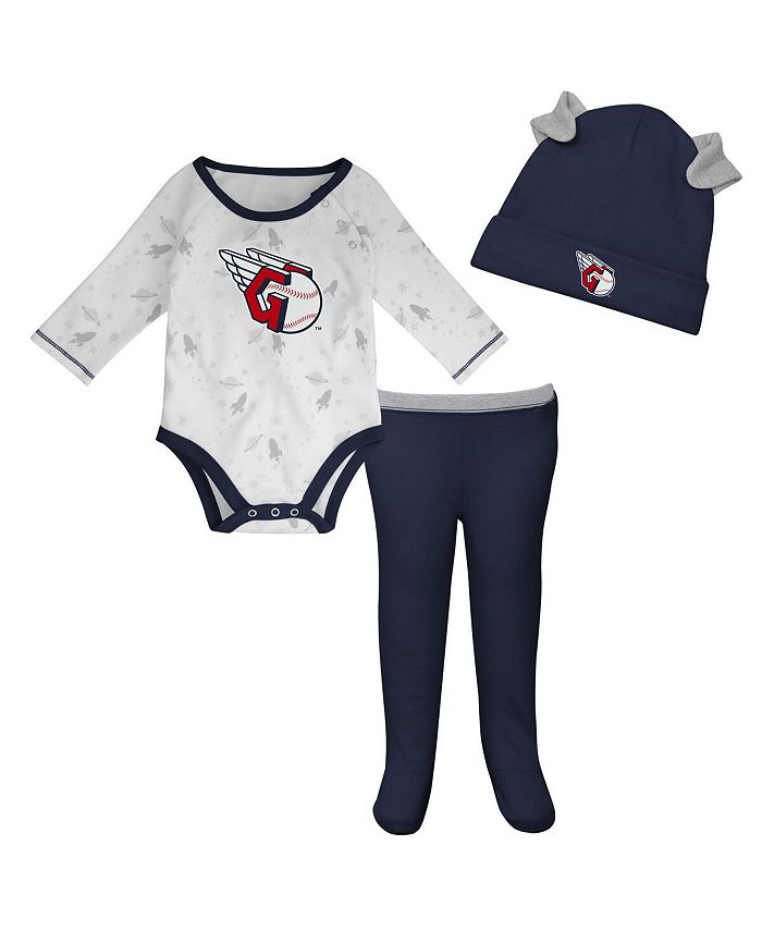 Outerstuff Toddler Boys and Girls Navy, Red Cleveland Guardians