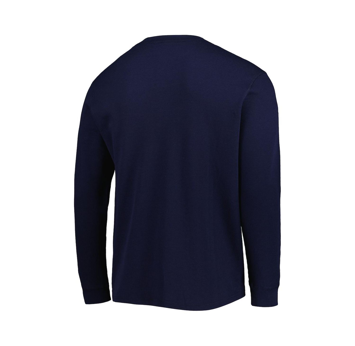 Men's Atlanta Braves Navy Maverick Long Sleeve T-shirt