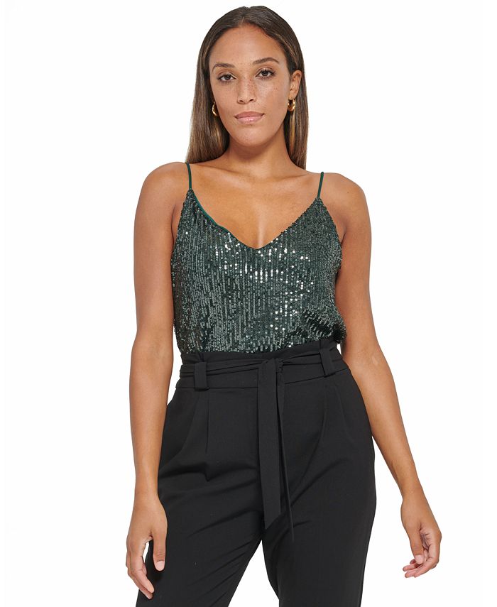 Calvin Klein Women's Sequin Camisole Macy's