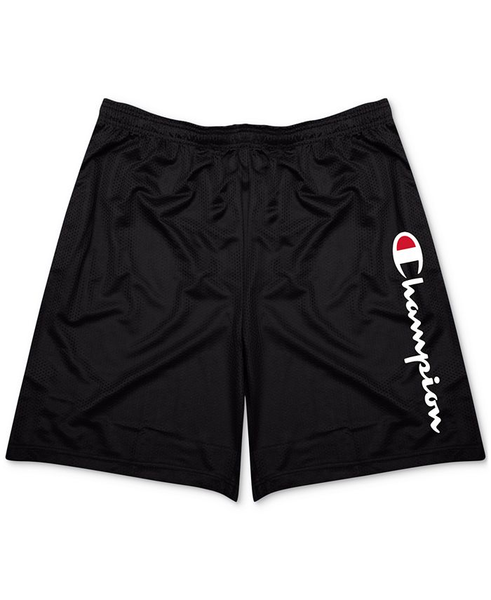 Champion script logo discount shorts