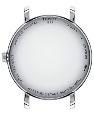 Women's Swiss Everytime Green Faux Leather Strap Watch 34mm