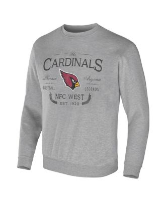 Men's NFL x Darius Rucker Collection by Heather Gray Arizona Cardinals Pullover Sweatshirt