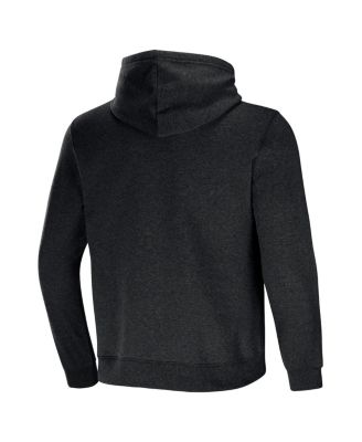 Men's NFL x Darius Rucker Collection by Heather Charcoal Jacksonville Jaguars Radar Pullover Hoodie