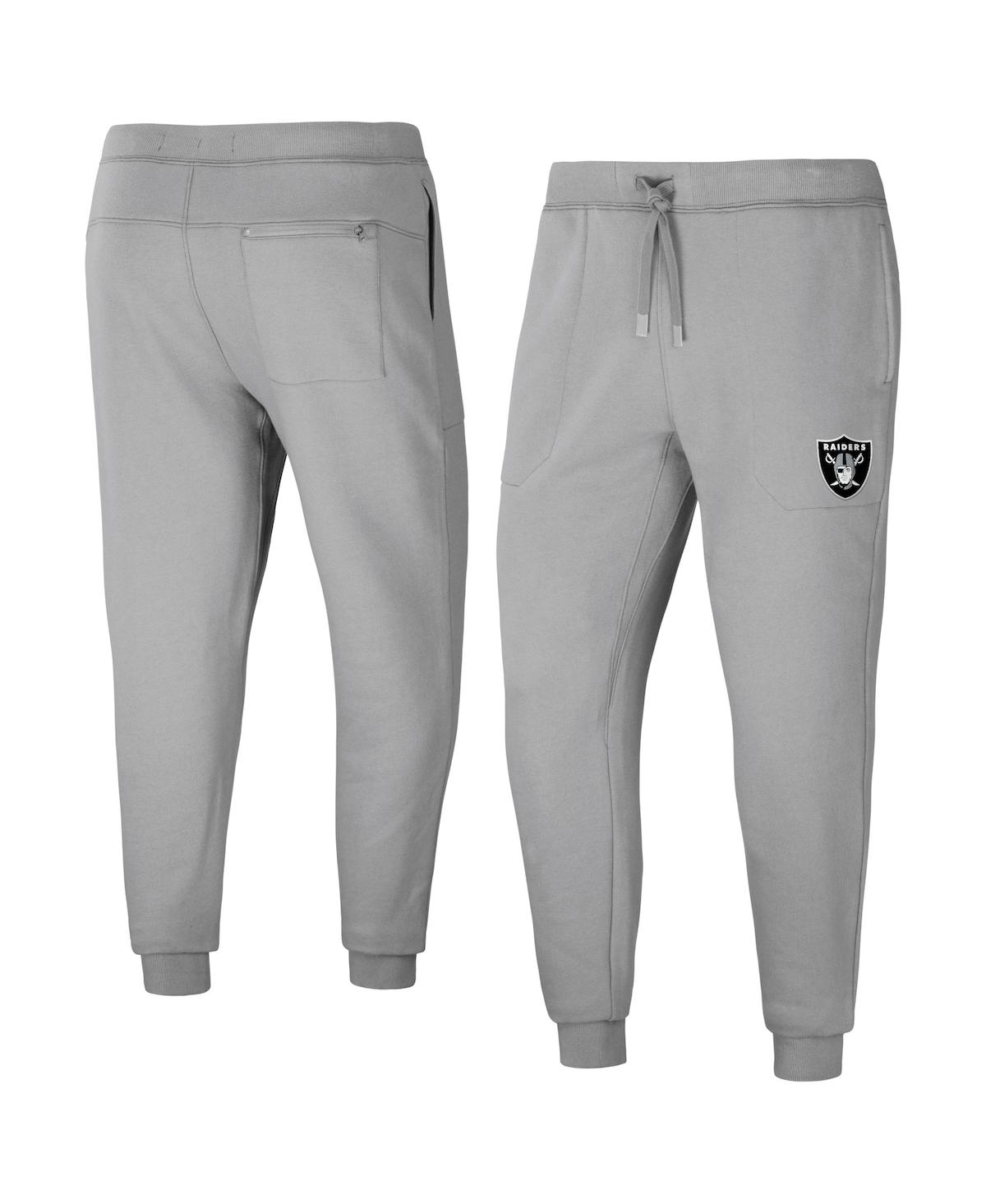 Fanatics Men's Nfl X Darius Rucker Collection By  Gray Las Vegas Raiders Fleece Jogger Pants In Gray