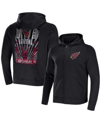 Men's NFL x Darius Rucker Collection by Black Arizona Cardinals Rocker Full-Zip Hoodie