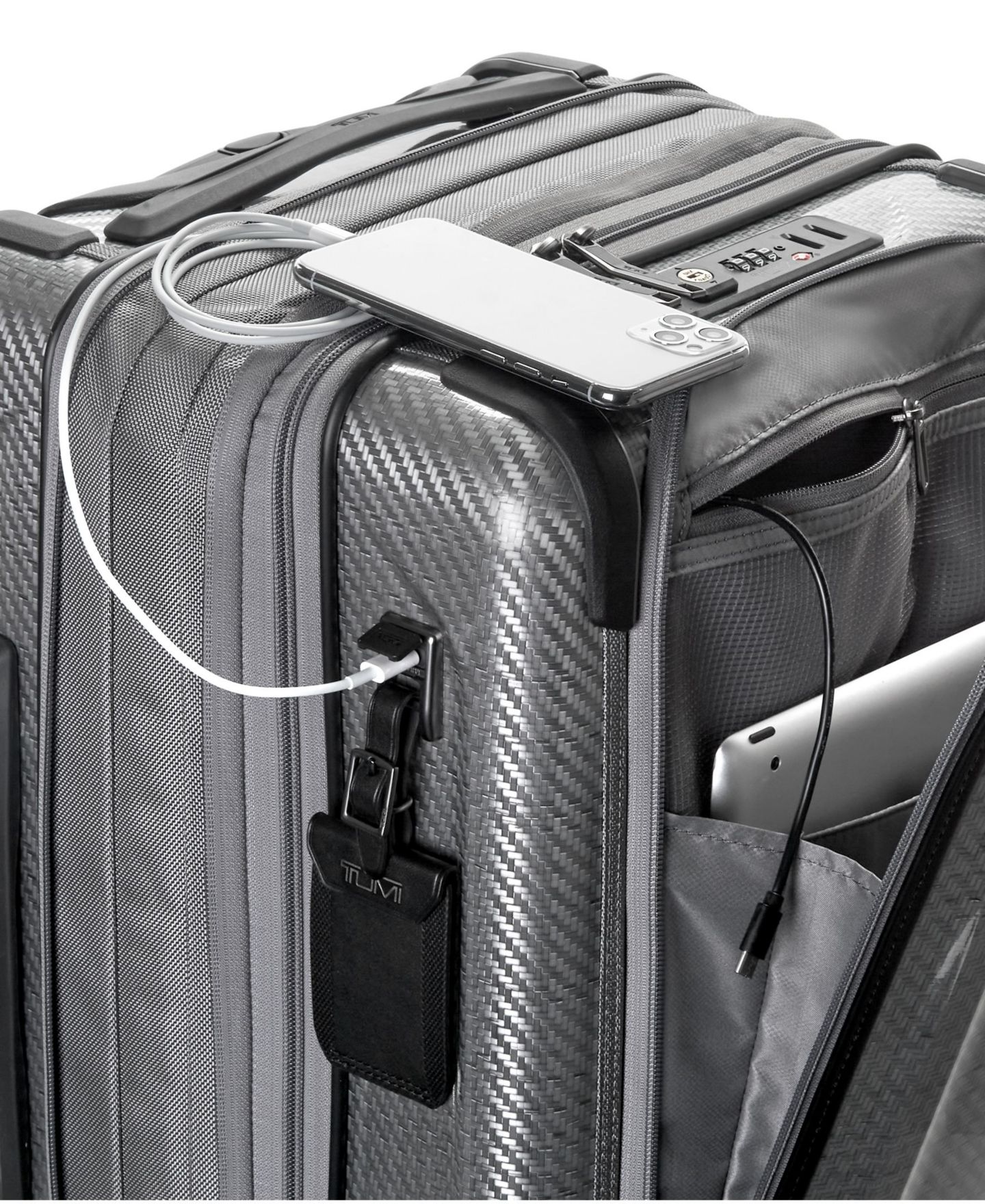Чемодан TUMI Tegra Lite 21.75" International Front Pocket Expandable Carry-On Suitcase — фото 5