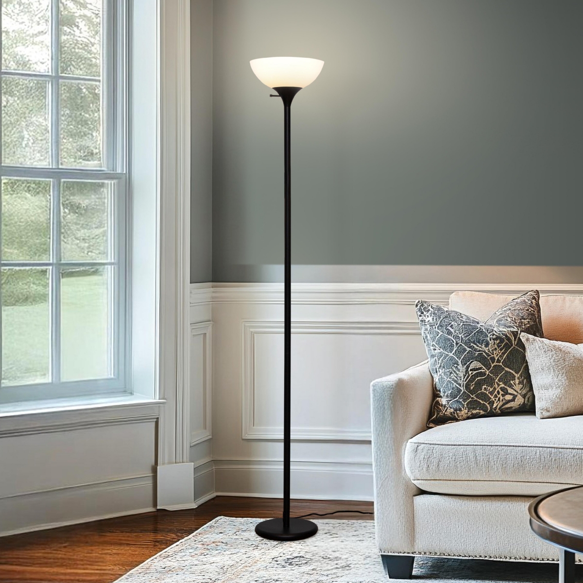 Sky Dome 72" Dimmable Led Floor Lamp