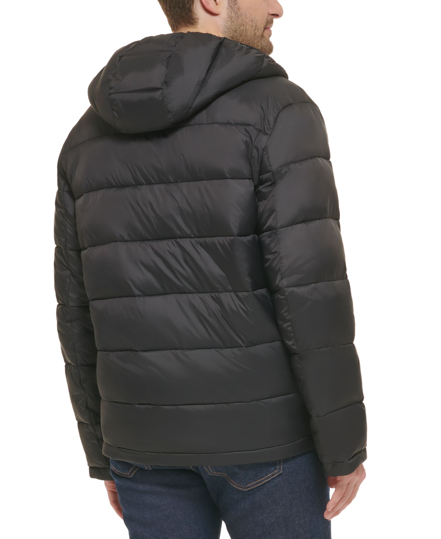 Men's Lightweight Hooded Puffer Jacket