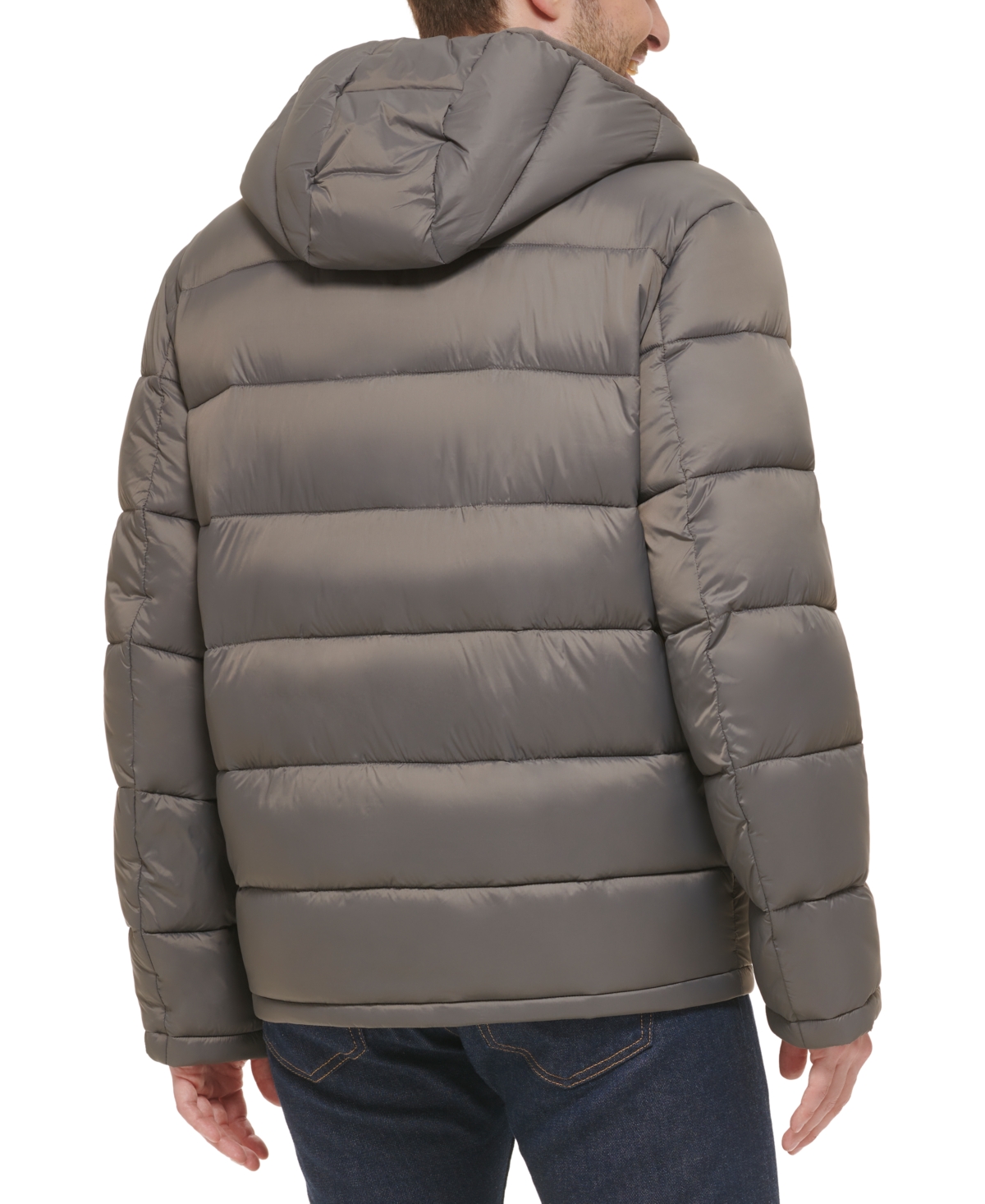 Cole Haan Men's Lightweight Hooded Puffer Jacket