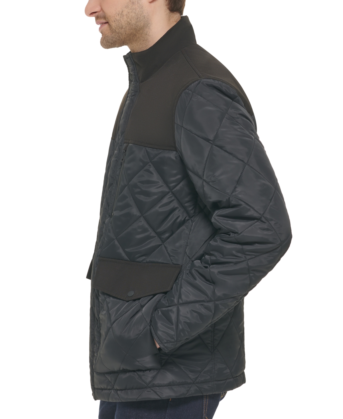 Cole Haan Men's Quilted Barn Jacket
