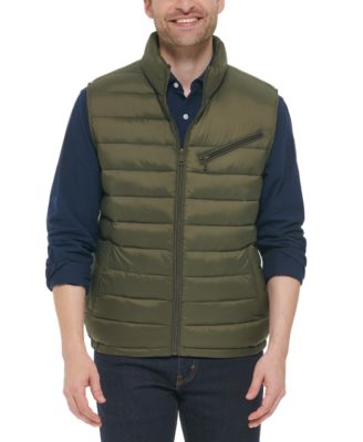 Men's Zip-Front Puffer Vest
