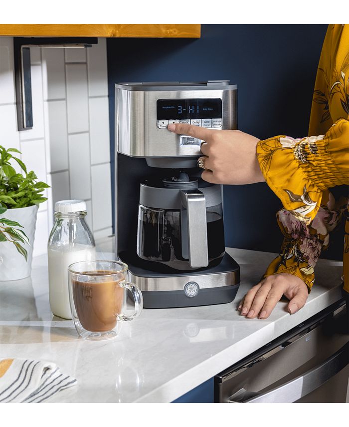 GE Appliances Glass Carafe Programmable Drip Coffee Maker Macy's
