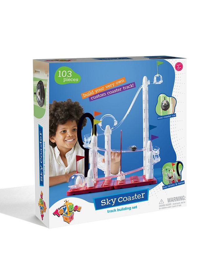 Geoffrey's Toy Box Sky Coaster Track Building Set, Created for Macy's