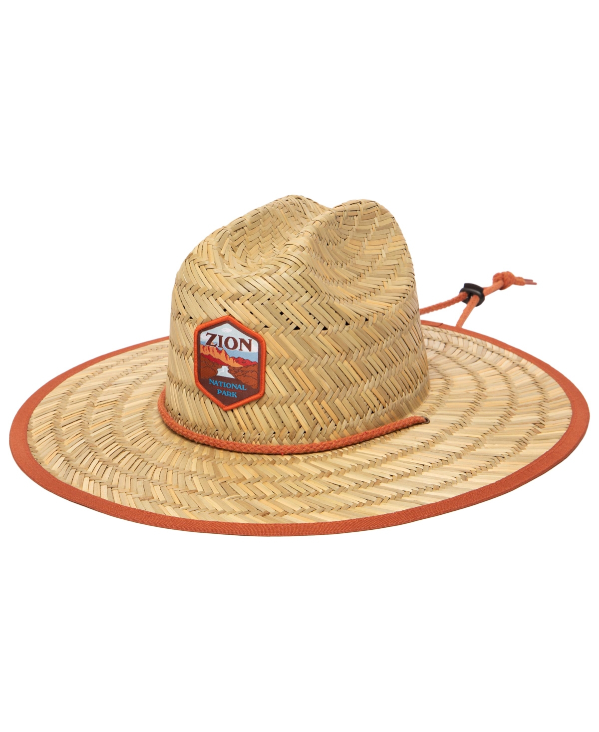 Men's Straw Lifeguard Sun Hat - Zion
