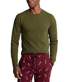 Men's Waffle-Knit Heritage Icon Bear Pajama Shirt
