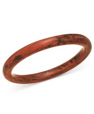 Resin Slip-On Bangle Bracelet