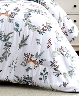 Happy Holidays Reversible 6-Pc. Comforter Set, Twin