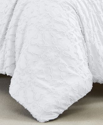 Southshore Fine Linens Stella Clipped Jacquard 3-Pc. Comforter Set, Twin