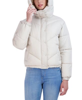 Juniors' Juniors' Short Hooded Puffer Jacket