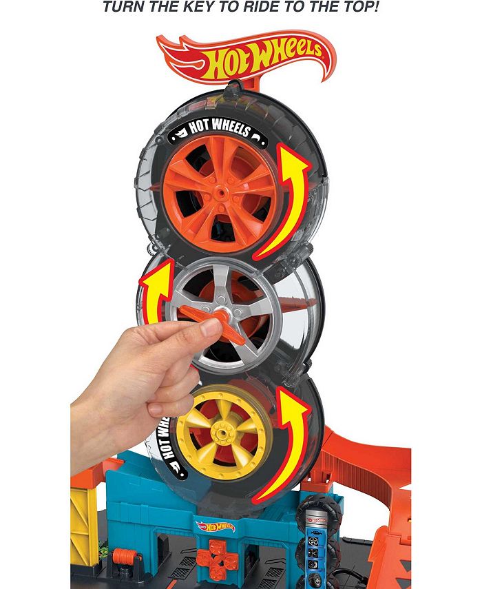 Hot Wheels City Super Twist Tire Shop Macy's