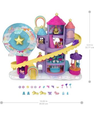 polly pocket rainbow funland theme park