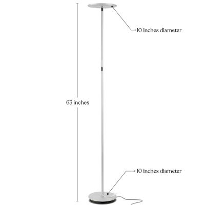 Sky Flux 67" LED Floor Lamp with 3 Color Temperature Options