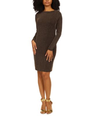 Michael Kors - Women's Sparkle Cowl-Back Dress